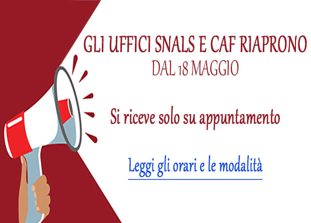 riapertura uffici