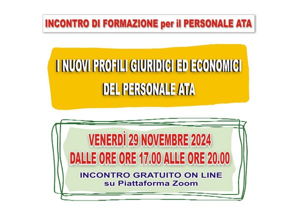 corso di formazione personale ata